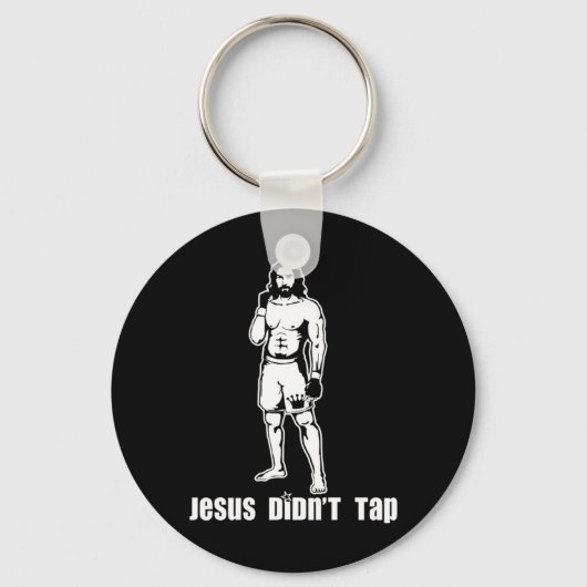 Jezus sloot niet aan op MMA T-ShirtJesus.... greep Sleutelhanger (Voorkant)