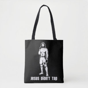 Jezus sloot niet aan op MMA T-ShirtJesus.... greep Tote Bag