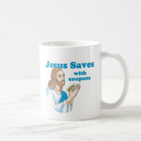Jezus spaart met kortingsbonnen