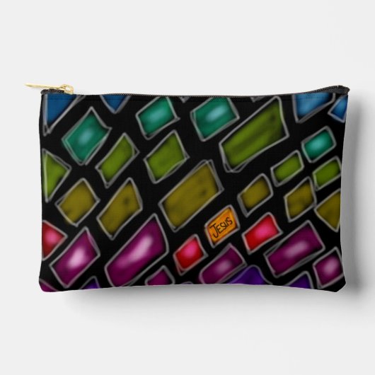 Jezus Spectrum van Licht Custom Name Etui (Voorkant)