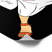 Jezus speelt basketbal 1 poster (Hoek)