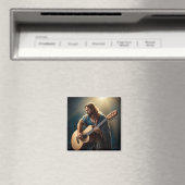 Jezus speelt gitaar magneet (Insitu (Vaatwasser))
