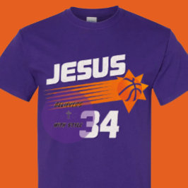 Jezus - Sport 34 - Christelijk T-shirt
