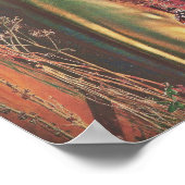 Jezus staat aan de deur en knoks poster (Hoek)