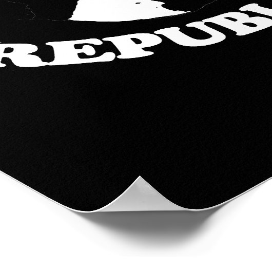 Jezus stemt republikeins - poster (Hoek)