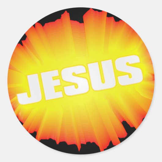 JEZUS STICKER (Voorkant)
