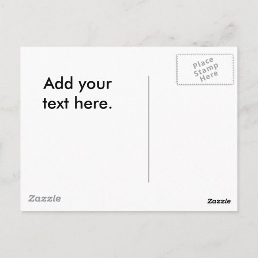 Jezus stierf aan het kruis briefkaart (Achterkant)