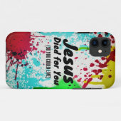 Jezus stierf voor jou. - iPhone 5 hoesje (Achterkant (horizontaal))