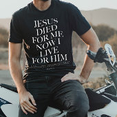 Jezus stierf voor mij | Christelijke esthetische k T-shirt