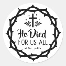 Jezus stierf voor ons allen