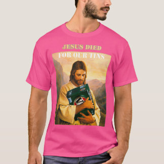 Jezus stierf voor onze tenen 1 t-shirt