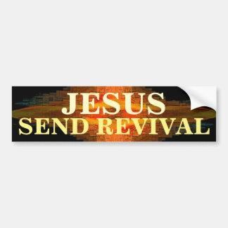JEZUS STUUR REVIVAL BUMPERSTICKER