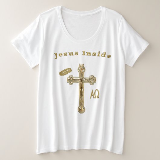 Jezus t-shirts Womans (Design voorkant)