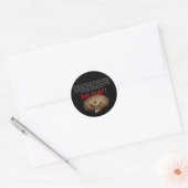Jezus. Tah Dah!! Ronde Sticker (Envelop)