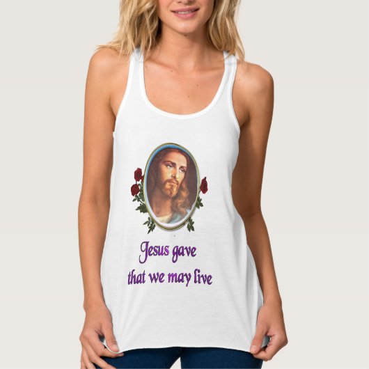 Jezus Tanktop (Voorkant)
