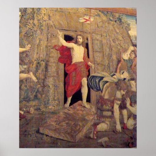 Jezus Tapestry in het Vaticaan Poster (Voorkant)