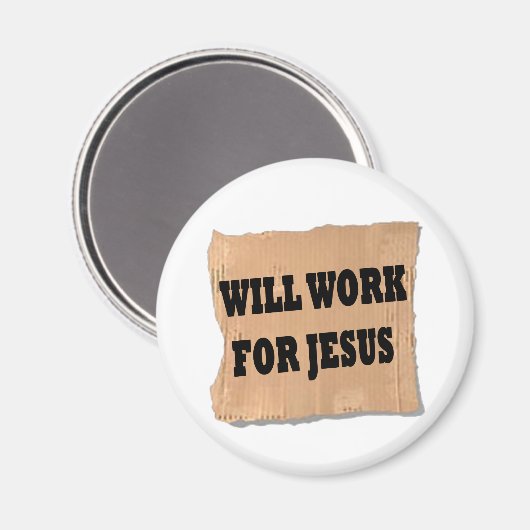 Jezus teken (magneet) magneet (Voorkant / Achterkant)