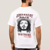 Jezus terug t-shirt (Achterkant)