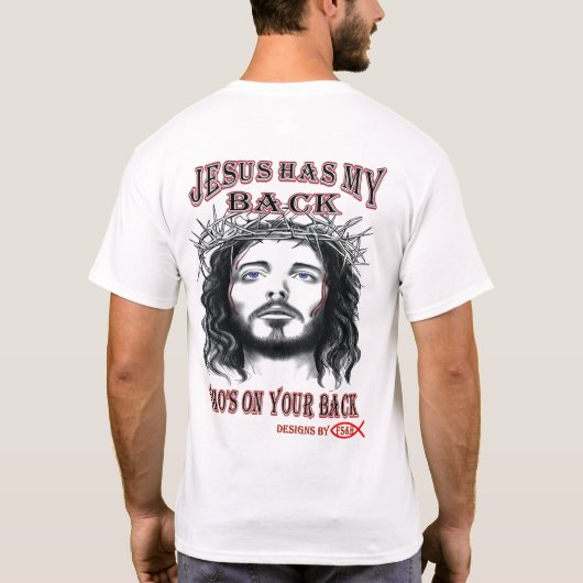 Jezus terug t-shirt (Achterkant)