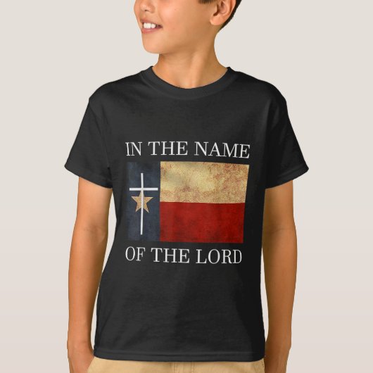 Jezus Texas Christelijk  T-shirt (Voorkant)