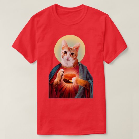 Jezus The Cat T-shirt (Design voorkant)