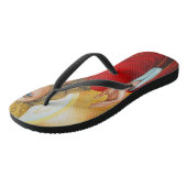 Jezus The King Blessing Sacred Heart Teenslippers (Schuin)