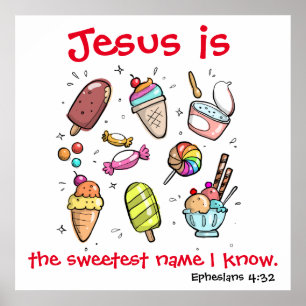 Jezus The Sweetest Name Poster