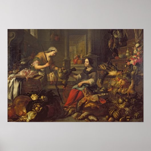 Jezus thuis in Martha en Mary 2 Poster (Voorkant)