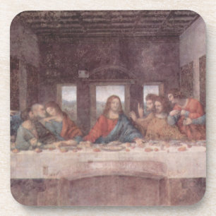 Jezus tijdens het Laatste Avondmaal, Leonardo da V Bier Onderzetter