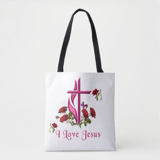 Jezus Tote Bag (Voorkant)