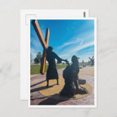 Jezus troost de vrouwen van Jeruzalem Briefkaart (Voorkant / Achterkant)