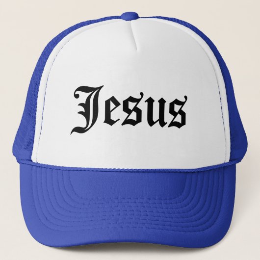 Jezus Trucker Pet (Voorkant)