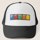 Jezus Trucker Pet (Voorkant)