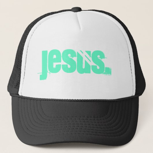 Jezus. Trucker Pet (Voorkant)