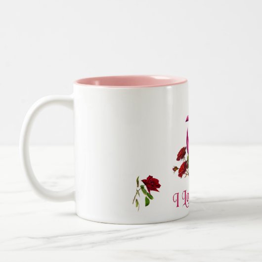 Jezus Tweekleurige Koffiemok (Links)