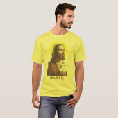 Jezus: Twijfel het T-shirt (Voorkant volledig)