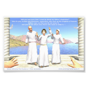 Jezus van de Artsen Foto Afdruk