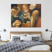Jezus van de dokters canvas afdruk (Insitu (Slaapkamer))