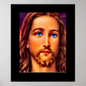 Jezus van Nazareth Art Nouveau Print (Voorkant)