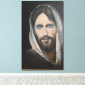 Jezus van Nazareth Canvas Afdruk (Insitu (Houten vloer))
