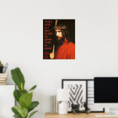 Jezus van Nazareth - Ecce Homo (Latijn) - Poster (Thuiskantoor)