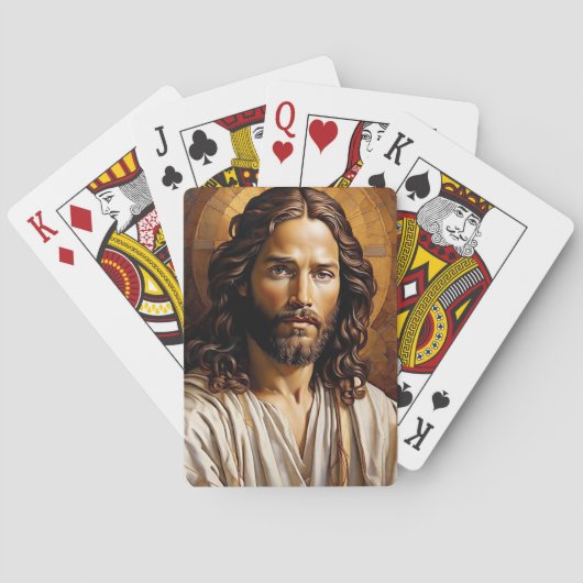 Jezus van Nazareth Pokerkaarten (Achterkant)