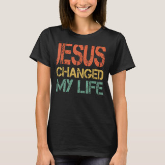 Jezus veranderde mijn leven en vroeg me hoe Christ T-shirt