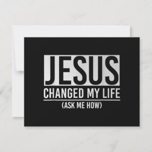Jezus veranderde mijn leven en vroeg me hoe Jezus