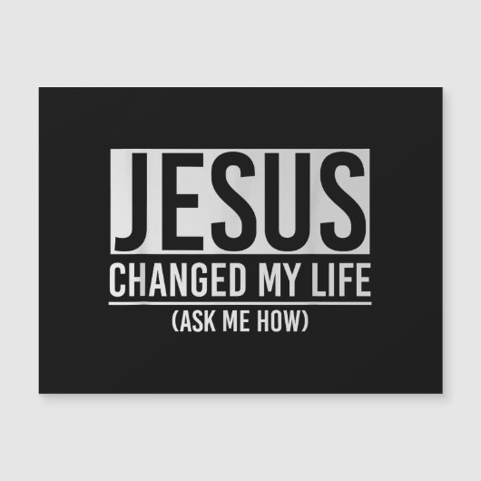 Jezus veranderde mijn leven en vroeg me hoe Jezus (Voorkant)