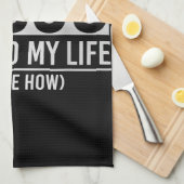 Jezus veranderde mijn leven en vroeg me hoe Jezus Theedoek (Quarter Fold)