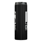 Jezus veranderde mijn leven en vroeg me hoe Jezus Thermosbeker (Achterkant)