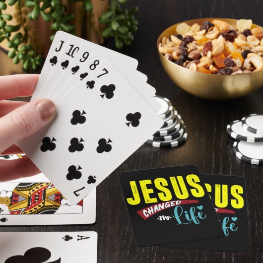 JEZUS VERANDERDE MIJN LEVEN POKERKAARTEN (Insitu)