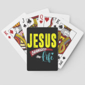 JEZUS VERANDERDE MIJN LEVEN POKERKAARTEN (Achterkant)