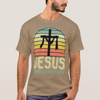 Jezus verandert alles Jezus Christus T-shirt